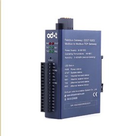 تصویر مبدل (MODBUS) مدباس RTU/ASCII به مدباس TCP ODOT-S2E2: 2 Serial Modbus RTU/ASCII To Modbus TCP Converter