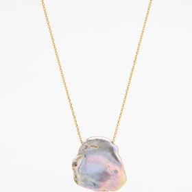 تصویر گردنبند مروارید باروک 