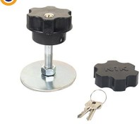 تصویر قفل زاپاس بند خودرو NIK مناسب پژو 206 صندوقدار 