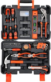 تصویر کیت ابزار دستی BLACK+DECKER 154 Pieces Hand Tool Kit for Home Office - ارسال ۱۰ الی ۱۵ روز کاری 