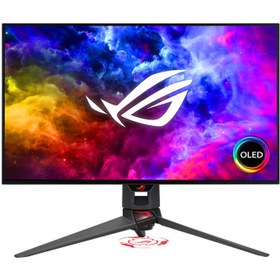 تصویر مانیتور 26.5 اینچ ایسوس ROG Swift OLED PG27AQDM ASUS ROG Swift OLED PG27AQDM 26.5 inch Monitor