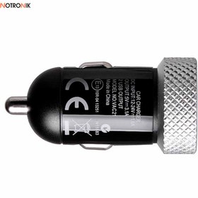 تصویر شارژر فندکی سیلوراستون VAC21 car charger SilverStone VAC21