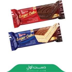 تصویر کیک لایه ای کاکائویی درنا Layered Cocoa Cake