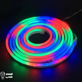 تصویر ریسه نئون فلکسی RGB 