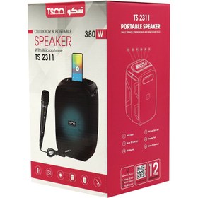 تصویر اسپیکر بلوتوثی قابل حمل تسکو مدل TS 2311 ا TSCO TS 2311 Bluetooth Portable Speaker TSCO TS 2311 Bluetooth Portable Speaker