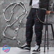 تصویر زنجير شلوار سيم خاردار 