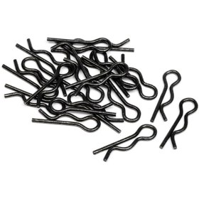 تصویر #75106 - BODY PIN (6mm/BLACK/MEDIUM/20pcs) HPI 