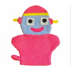 تصویر لیف حمام کودک مدل عروسکی کد 0012 