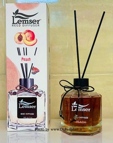 تصویر خوشبو کننده هوا لمسر با رایحه هلو (lamser) Touch air freshener with peach scent