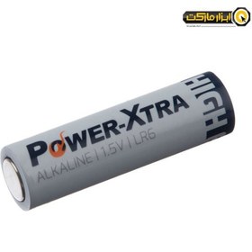 تصویر باتری قلمی آلکالاین پاور اکسترا بسته 2 عددی POWER-XTRA AA battery Pack of 2