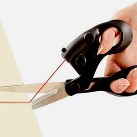 تصویر قیچی لیزری استیل دسته پلاستیکی ا laser scissors laser scissors
