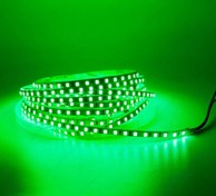 تصویر ال ای دی نواری 12 ولت ۲۸۳۵ سبز تراکم 120 Green 12V 120L LED Strip