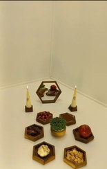 تصویر هفت سین چوبی 