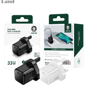 تصویر آداپتور گرین لاین GREEN LION MINI PRO/FAST CHARGER/33W Green line adapter GREEN LION MINI PRO/FAST CHARGER/33W