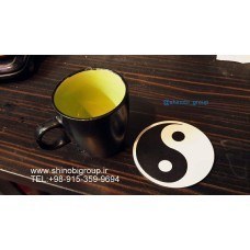 تصویر زیر لیوانی طرح یین و یانگ 2 