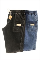 تصویر شلوارک مردانه جین مدل 71159 