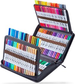 تصویر روان نویس Ohuhu 120 Colors Art Markers Set-ارسال 10 الی 15 روز کاری 