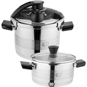 تصویر زودپز دو قلو کی اس تی کد6085 