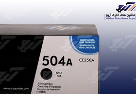 تصویر کارتریج مشکی اچ پی مدل CE250A 504A CE250A 504A Black LaserJet Toner Cartridge