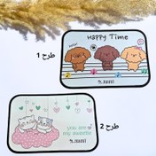 تصویر مت زیر ظرف آب و غذا ژوانیت مناسب گربه و سگ 