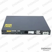 تصویر سوئیچ سیسکو مدل WS-C3750-48PS-S استوک Cisco WS-C3750-48PS-S 48Port Switch Stock