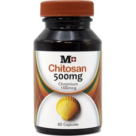 تصویر کپسول چیتوزان ام پلاس 500 میلی گرم 60 عدد ا M plus Chitosan 500 mg 60 Caps M plus Chitosan 500 mg 60 Caps