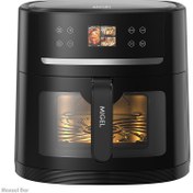تصویر سرخ کن بدون روغن میگل مدل GAF-803 ظرفیت 8 لیتری Migel GAF-803 Air Fryer 8L