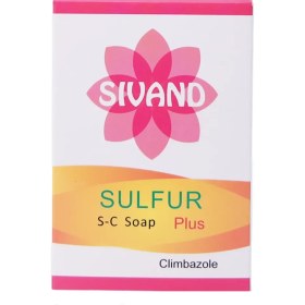 تصویر صابون گوگرد سیوند ۹۰ گرم همراه با کلیمبازول 