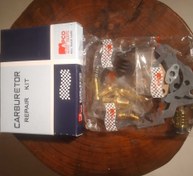 تصویر پک کامل لوازم دو سوزن کاربرات نیسان سایپا ژاپنی اصل برند ناپکو 