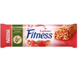 تصویر پروتئین بار رژیمی فیتنس با طعم توت فرنگی (23.5 گرم) fitness nestle fitness nestle