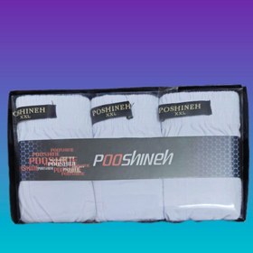 تصویر شورت مردانه اسلیپ پنبه سوپر اعلا XL و 2XL (بسته 3 عددی) 