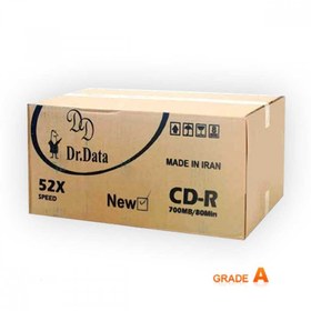 تصویر سی دی خام دکتر دیتا باکس دار 50 عددی (Dr.Data) کارتن 600 عددی (فقط عمده) Dr.Data CD-R