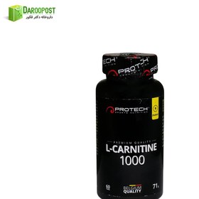 تصویر قرص ال کارنیتین 1000 میلی گرم پروتک اسپورت نوتریشن | Protech Sport Nutrition L Carnitine 1000 mg Tablet 