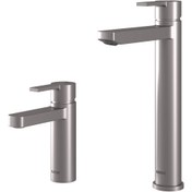 تصویر شیر روشویی امگا (کوتاه) کسری 