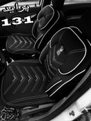 تصویر روکش صندلی پارچه ای پراید۱۳۱و۱۳۲مدل سوپرvipخلبانی طبی پددار نرمال مناسب پراید۱۳۱و۱۳۲ مدل ۹۰ببالا 