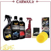 تصویر پکیج پولیش و واکس بدنه خودرو مگوایرز سری آلتیمیت Meguiars Polish & Wax Ultimate Kit 