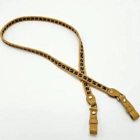 تصویر بند عینک وریس شیردنگ زرد مشکی 