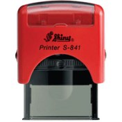 تصویر مهر ژلاتینی مستطیل Shiny S-841 