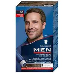 تصویر رنگ موی مردانه آلمانی شوآرزکوف Schwarzkopf Men Perfect شماره 50 رنگ قهوه ای روشن 