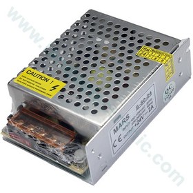 تصویر منبع تغذیه سوئیچینگ ۲۴ ولت ۲ آمپر فلزی 