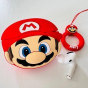 تصویر گارد و کاور ایرپاد طرح ماریو فانتزی 011 Airpod guard and cover, Mario Fantasy 011 design