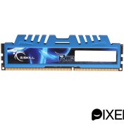 تصویر رم دسکتاپ 8 گیگ جی اسکیل G.SKILL 1600RIPJAWS X BLUE 8G DDR3 2400 استوک 