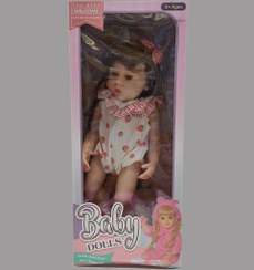 تصویر عروسک تمام گوشتی مدلHs-955 موزیکال Babydolls