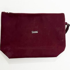 تصویر کیف لوازم آرایش گوچی طرح مخمل 