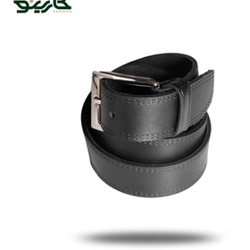 تصویر کمربند چرمی مشکی 