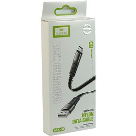 تصویر کابل اندروید 2.4A ارلدام EARLDOM مدل EC-170M EARLDOM Android cable model EC-170M