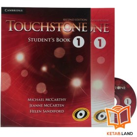 تصویر کتاب تاچ استون 1 ویرایش دوم Touchstone 1 Second Edition Student's Book + CD