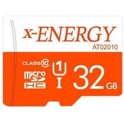 تصویر کارت حافظه microSDHC ایکس انرژی کلاس 10 استاندارد UHS-I U1 سرعت 80MBps ظرفیت 32 گیگابایت 