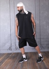 تصویر ست رکابی شلوارک نایک مردانه 