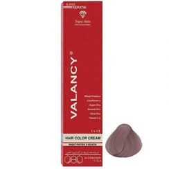 تصویر رنگ مو والانسی سری دودی مدل بلوند دودی روشن شماره A7 VALANCY A7Hair Color 100 ml